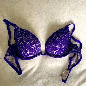 Purple Victoria Secret Bra 32C